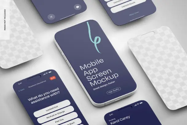 Web and mobile app development interface